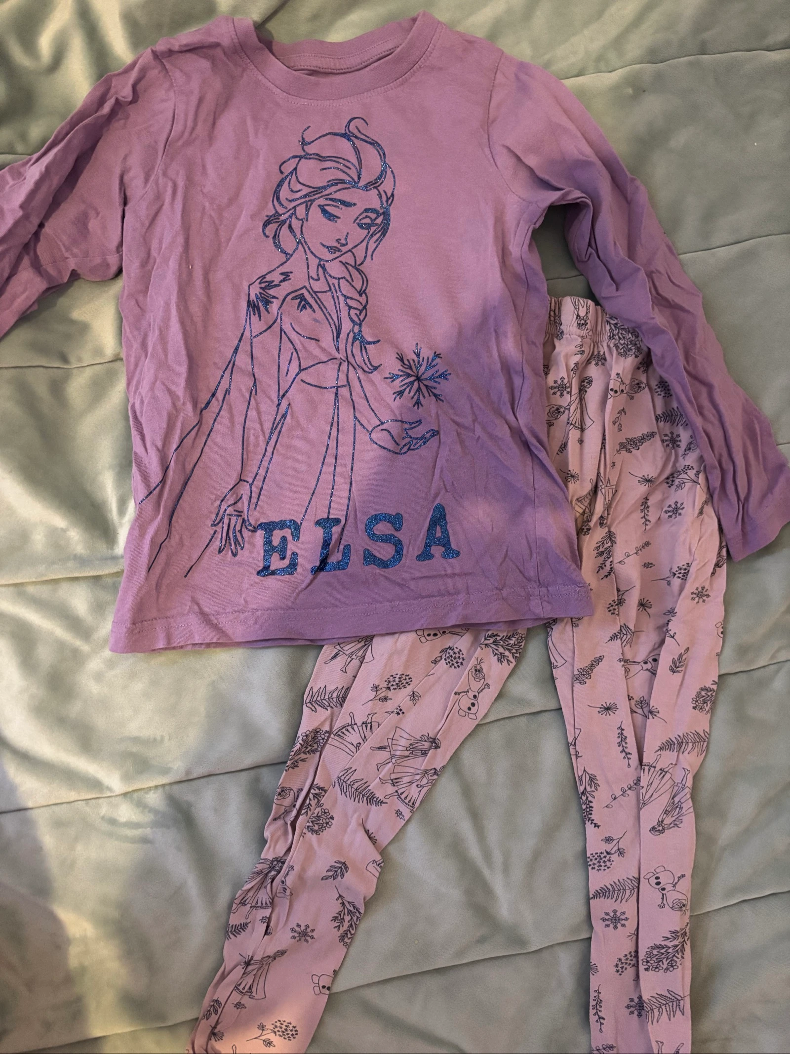 Pyjama reine des neiges 